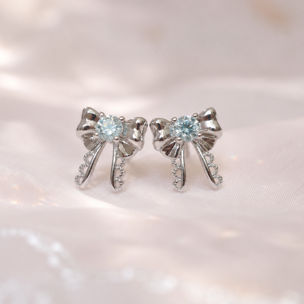Lace Ribbon ピアス