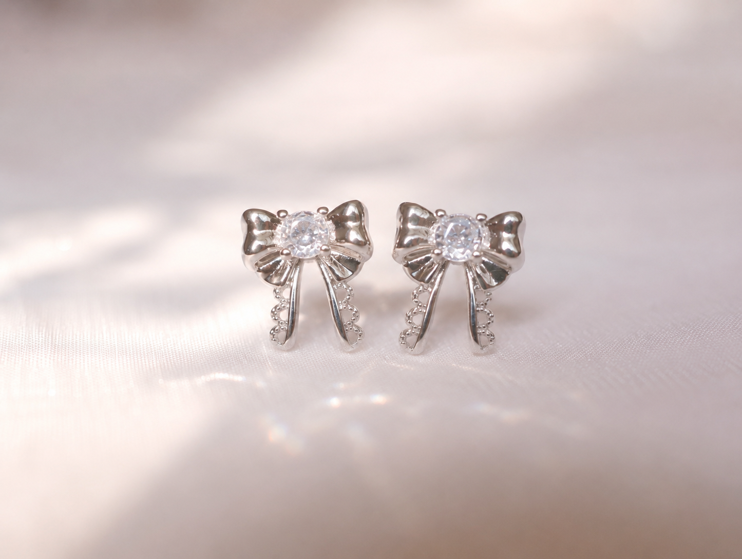 Lace Ribbon ピアス
