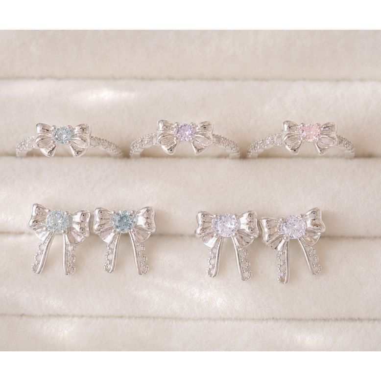Lace Ribbon ピアス
