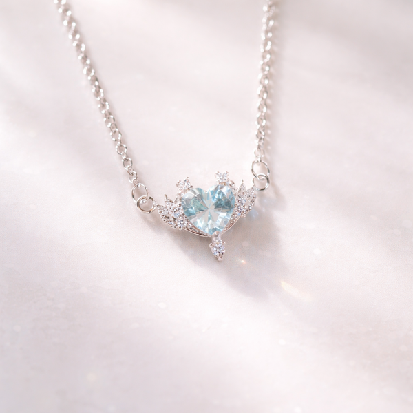 ocean heart ネックレス