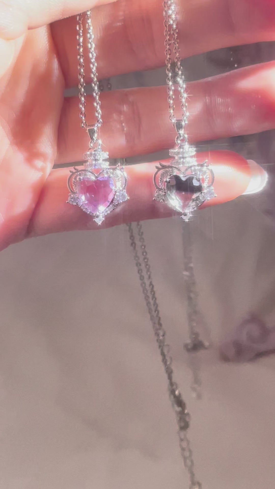 Crystal Perfume ネックレス