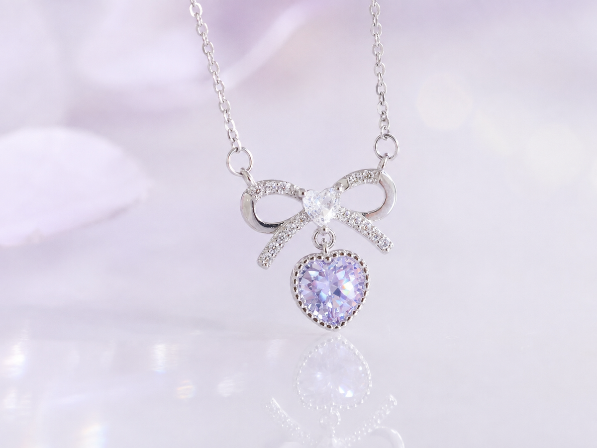 Lovely Knot ネックレス ＜新色追加＞