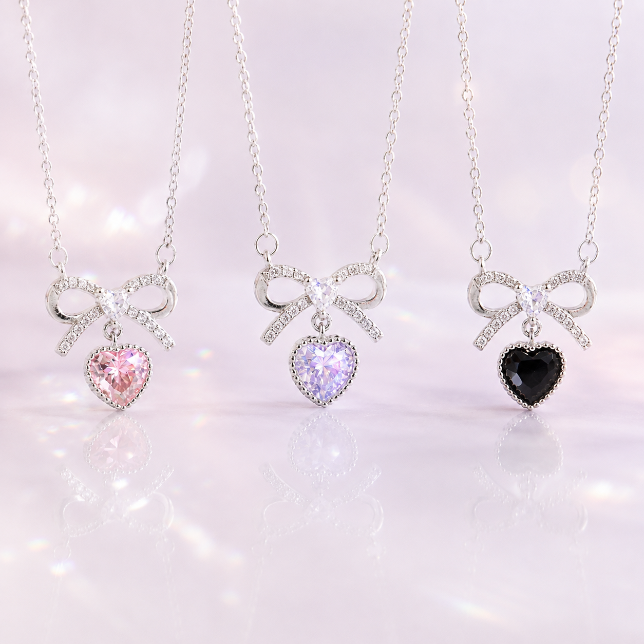 Lovely Knot ネックレス ＜新色追加＞
