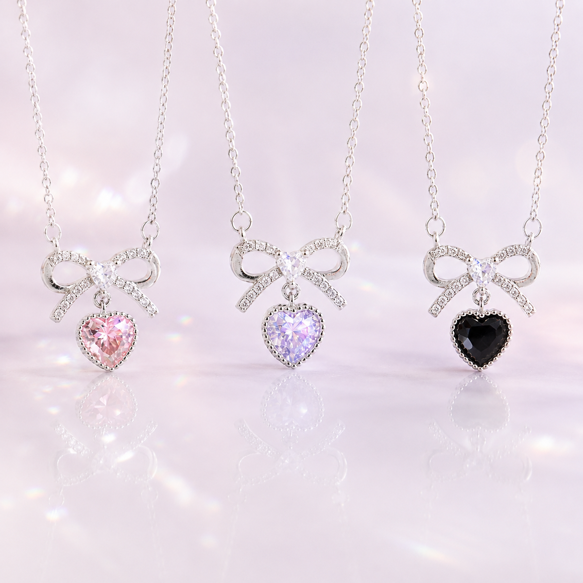 Lovely Knot ネックレス ＜新色追加＞