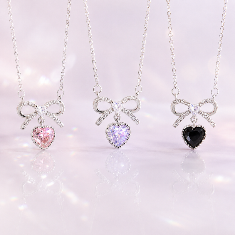Lovely Knot ネックレス ＜新色追加＞