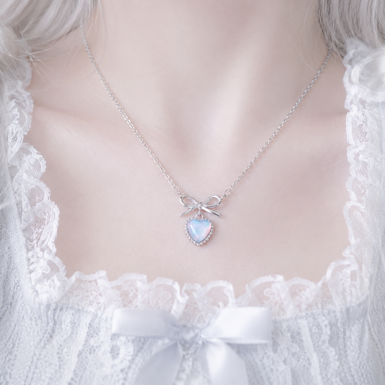 Aurora Ribbon ネックレス